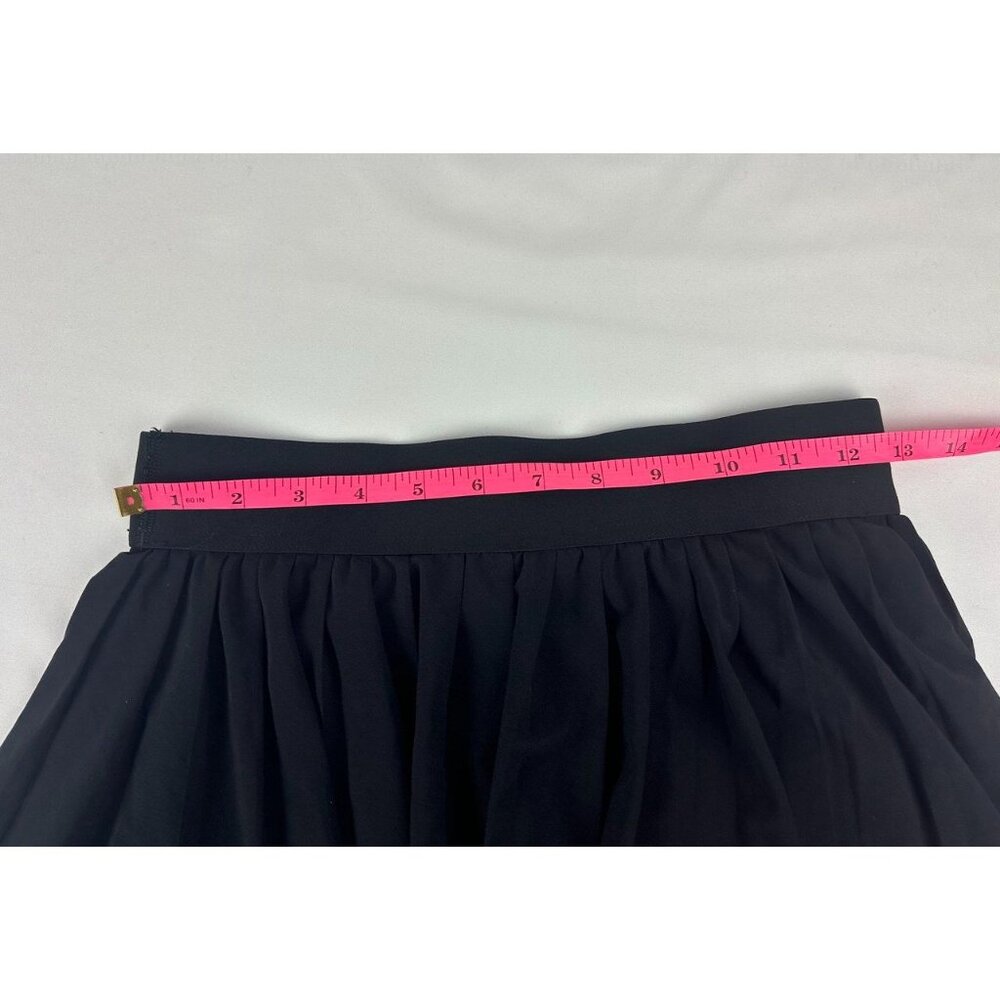 Aritzia TNA Womens Skort Black Move Tennis Mini Skirt Pleated Pull On A Line S - Picture 7 of 7